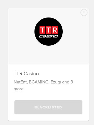 Рейтинг TTR CASINO на сайте ASKGAMBLERS