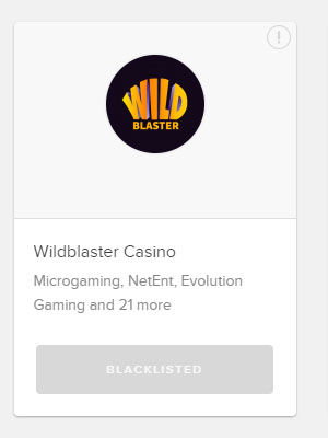 Рейтинг WILD BLASTER Casino на сайте ASKGAMBLERS